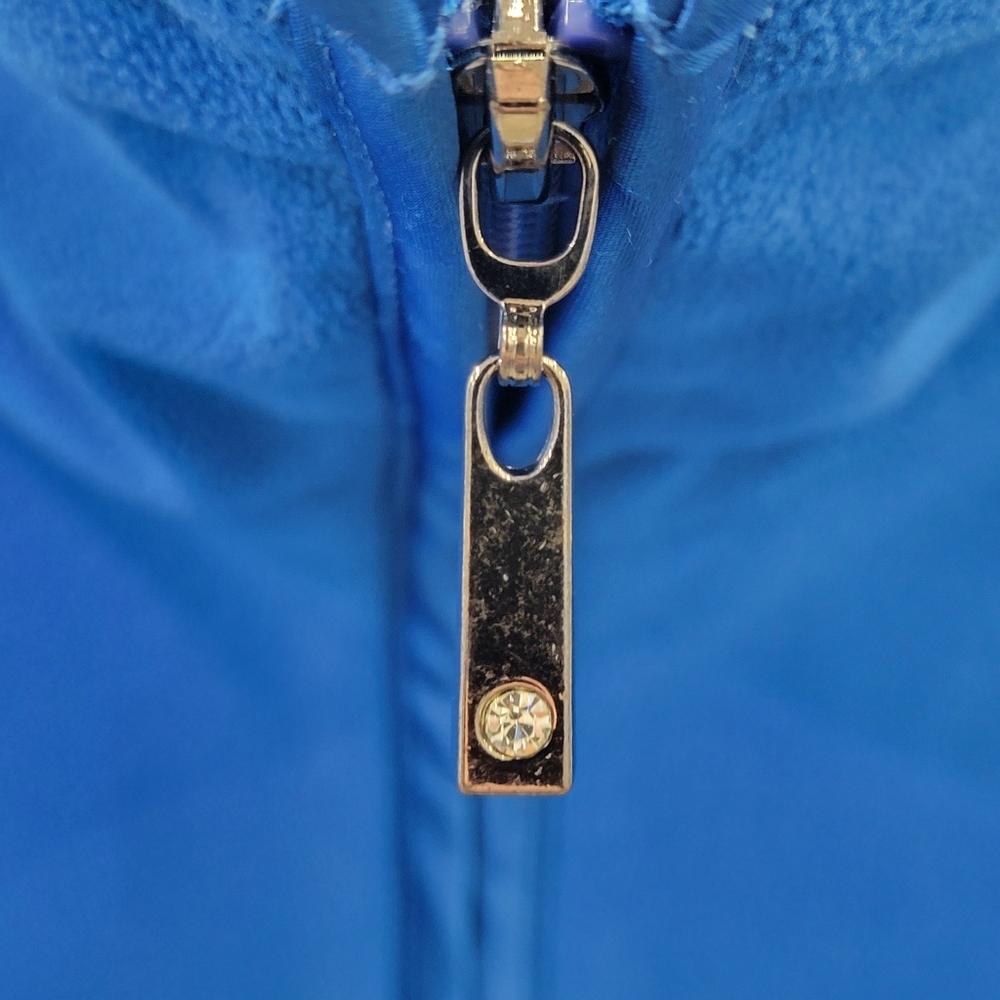 Vintage Northern Reflections Fleece Zip Up Jacket Blue Warm Cozy Women’s L - Picture 11 of 15